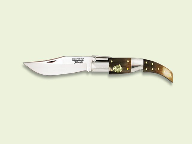 NAVAJA CARRACA ARABE CUERNO TORO 14.5 cm/hoja