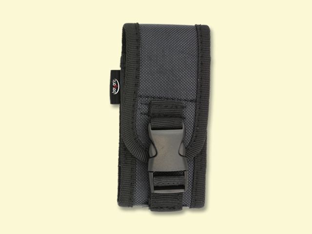 FUNDA DE NAVAJA O LINTERNA NYLON ACOLCHADA 13.5x5.5 cm