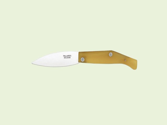 NAVAJA CARBONO PALLARES PUNTA ESPADA 7 cm/hoja