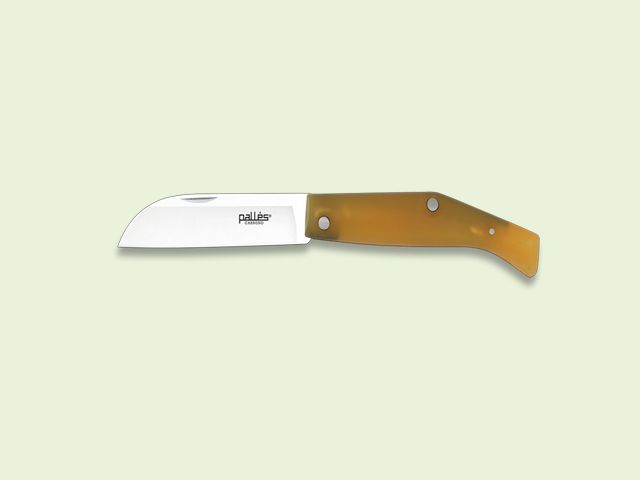 NAVAJA CARBONO PALLES ABS PUNTA LORO 7 cm/hoja