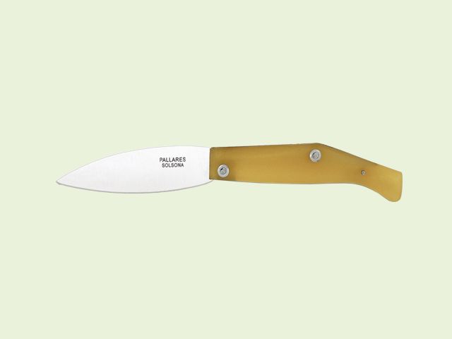 NAVAJA CARBONO PALLARES PUNTA ESPADA 9 cm/hoja