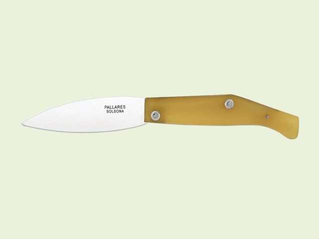 NAVAJA CARBONO PALLARES PUNTA ESPADA 10 cm/hoja