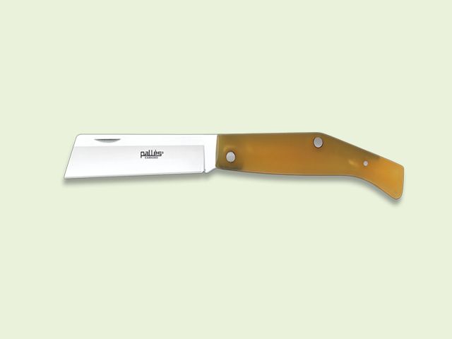 NAVAJA CARBONO PALLES ABS PUNTA CORTADA 8 cm/hoja