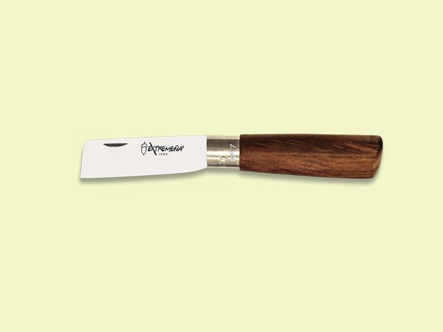 NAVAJA INOX. EXTREMEÐA PUNTA CORTADA MADERA 7CM. HOJA