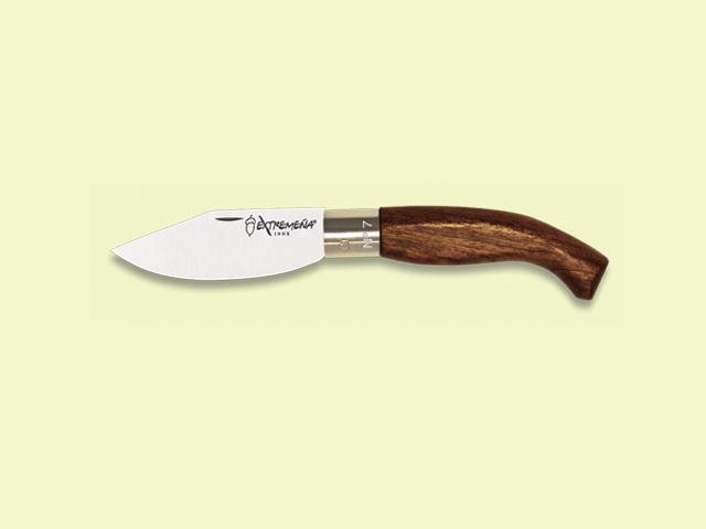 NAVAJA INOX. EXTREMEÐA PUNTA MADERA 8 CM. HOJA