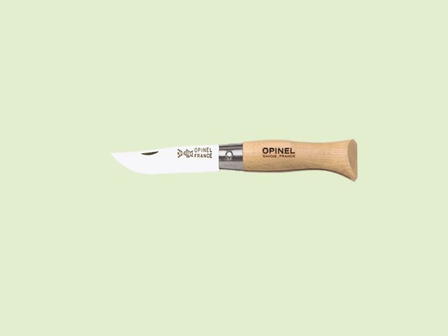 NAVAJA OPINEL INOX. SIN SEGURO 5 cm./hoja