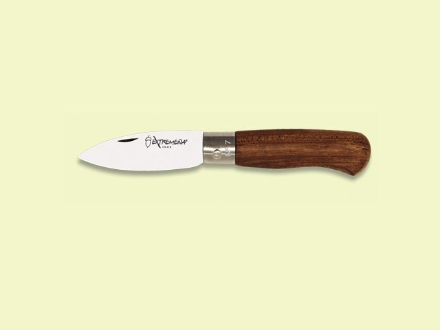 NAVAJA INOX. EXTREMEÐA CABRITERA MADERA 7 CM. HOJA