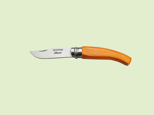 NAVAJA MANGO MADERA SEGURO GIROLOCK 6 cm/hoja