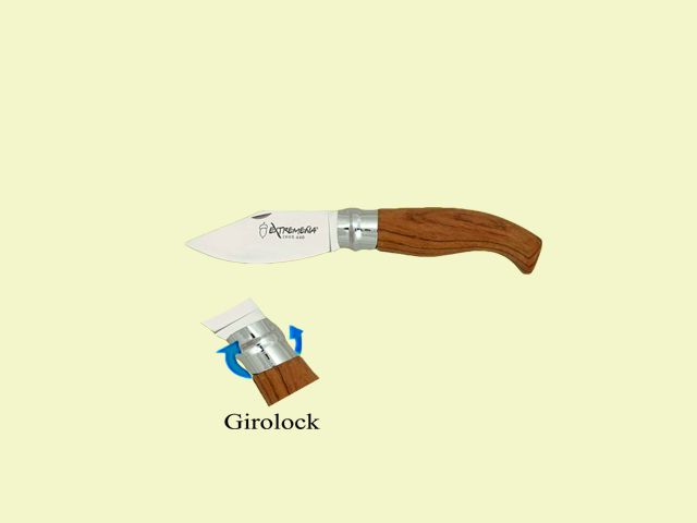 NAVAJA INOX. EXTREMEÐA V/GIROLOCK PUNTA 5 CM./HOJA