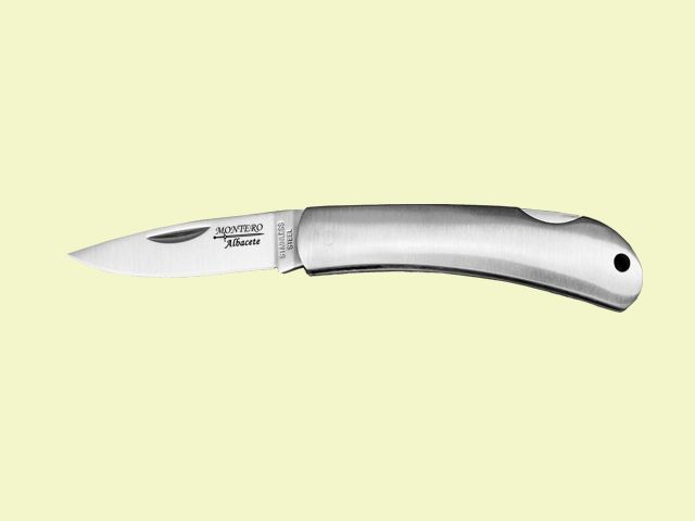 NAVAJA BLOQUEO MANGO INOX. 6 cm/hoja