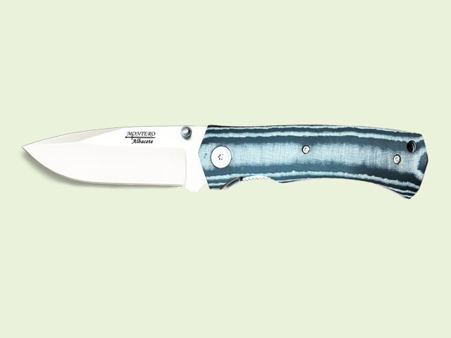 NAVAJA MANGO MADERA GRIS DECORADA 8.5 cm/hoja