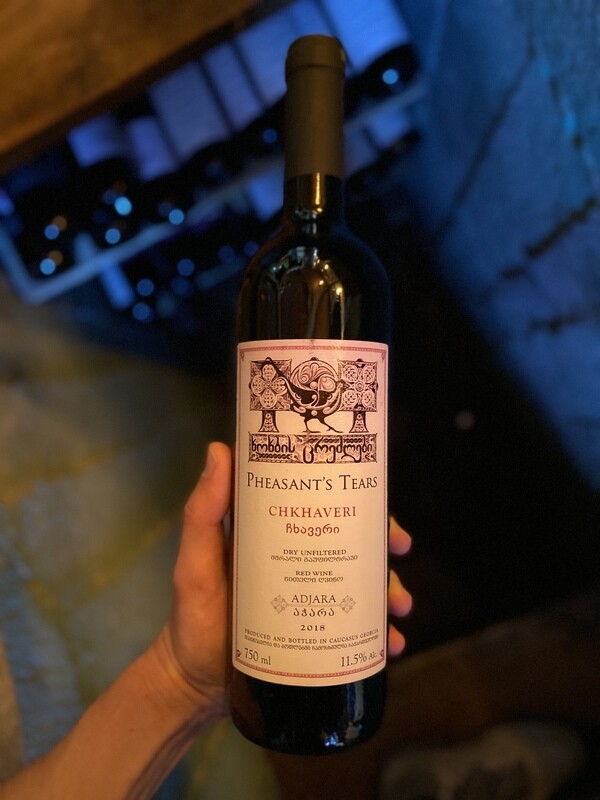 Chkhaveri (Unfiltered) 2018, 12.5% - Pheasant’s tears, Qvashta, Adjara