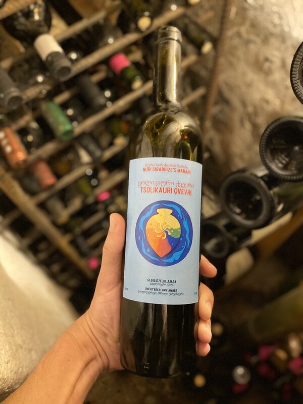 Tsolikauri Qvevri (Unfiltered) 2019, 13.5% – Nuri Sirabidze‘s winery, Gegelidzeebi, Ajara