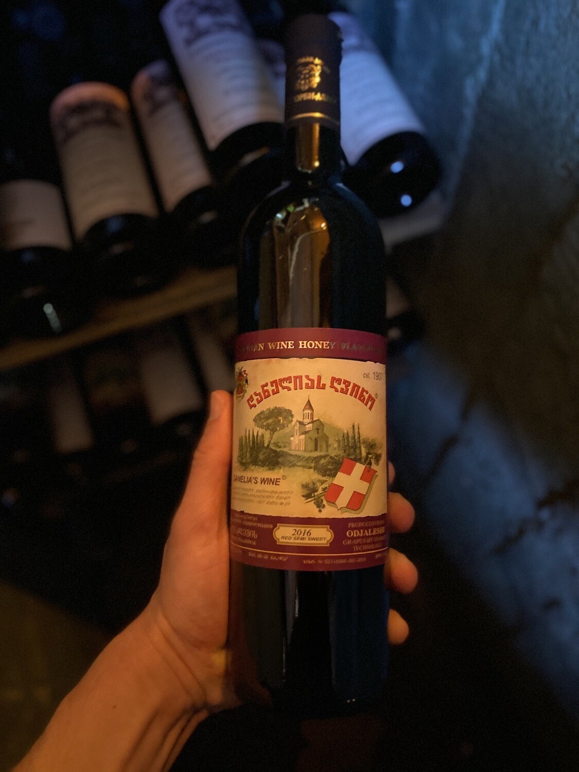 Odjaleshi Honey Flavored (Filtered) 2012, 12% - Danelia Winery, Samegrelo