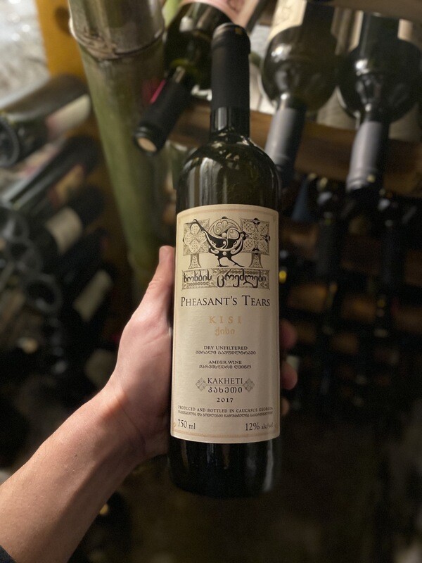 Kisi Qvevri (Unfiltered) 2017, 12.5% - Pheasant’s tears, Tibaani, Kakheti