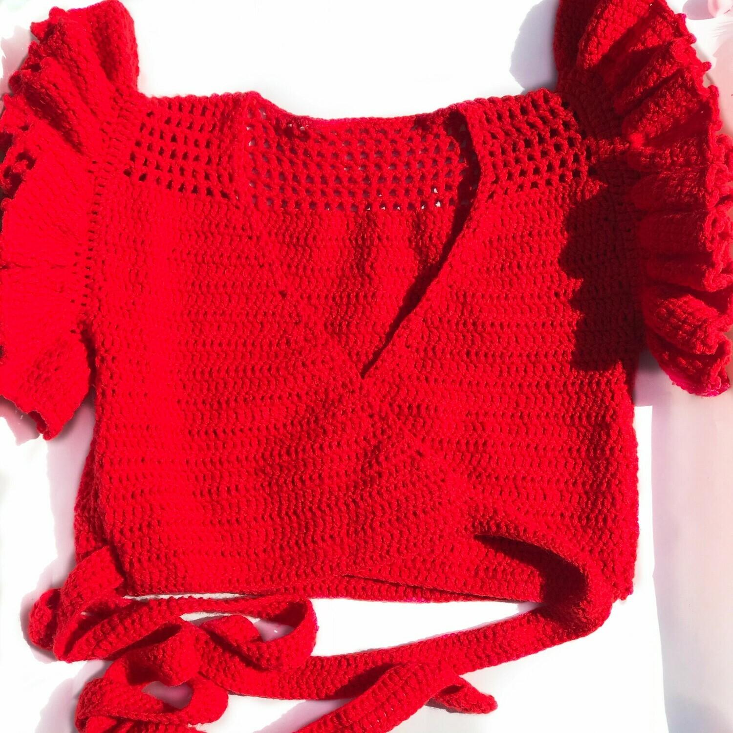 Crochet Wrap Top