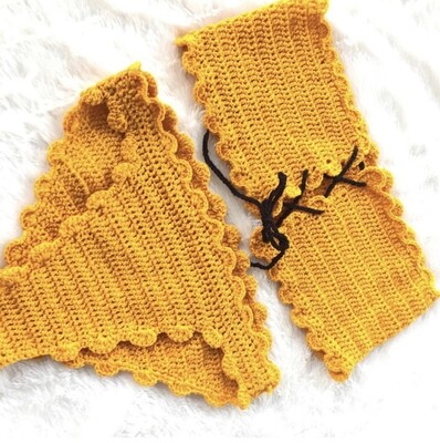 Crochet bikini sets