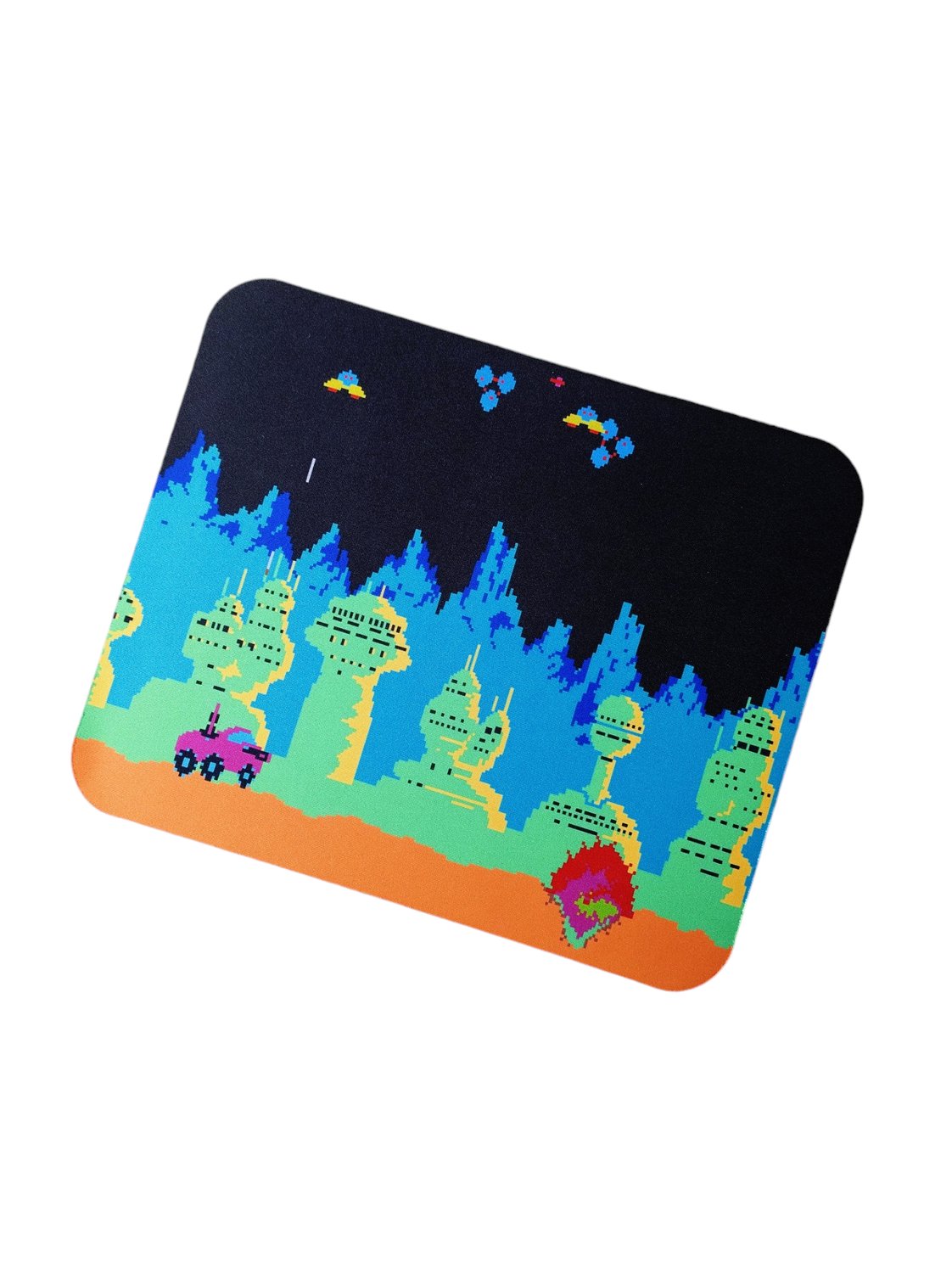RETRO-SLIM Mouse Pad (Moon)