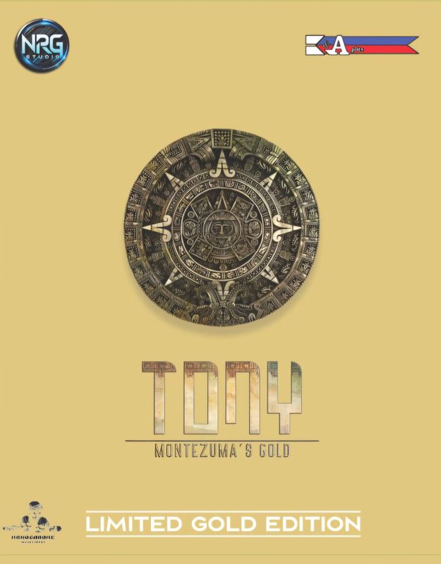 TONY–Montezuma’s Gold LIMITED GOLD EDITION- color version [C64 - Cartridge/Digital]