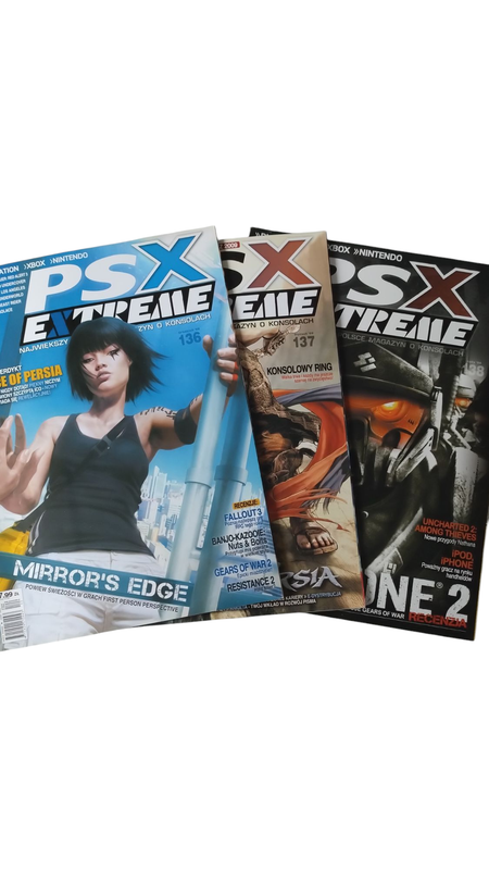 PSX Extreme, issues: 136, 137, 138/ 2008/2009