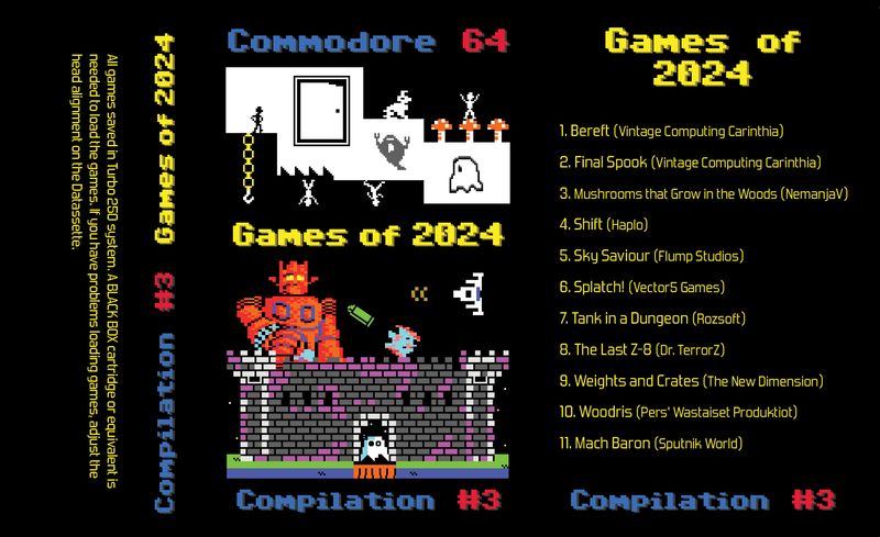 Commodore 64 Compilation #3 - Games of 2024 Commodore 64 Compilation #3 - Games of 2024