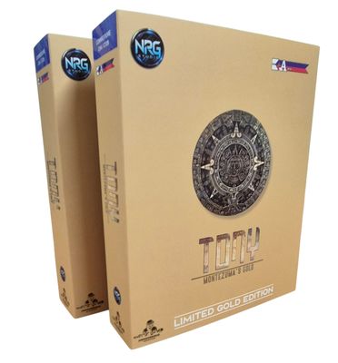 TONY–Montezuma’s Gold LIMITED GOLD EDITION- color version [C64 - Cartridge/Digital]