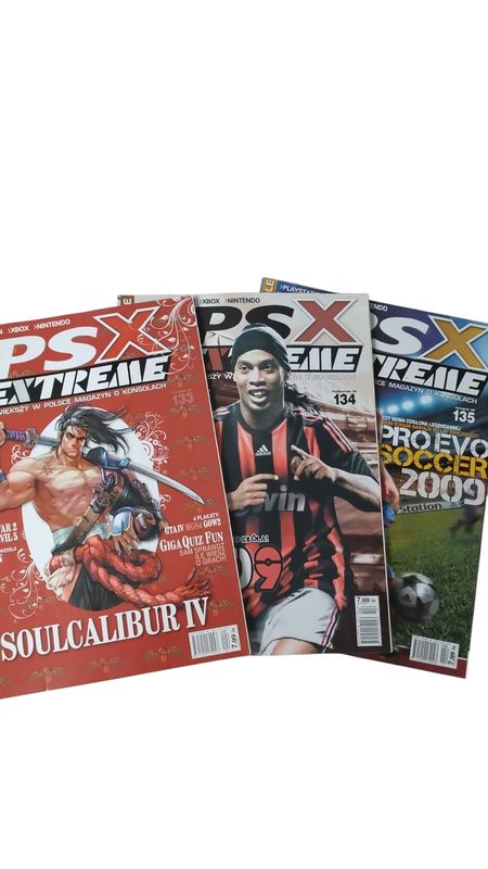 PSX Extreme, issues: 133, 134, 135/ 2008