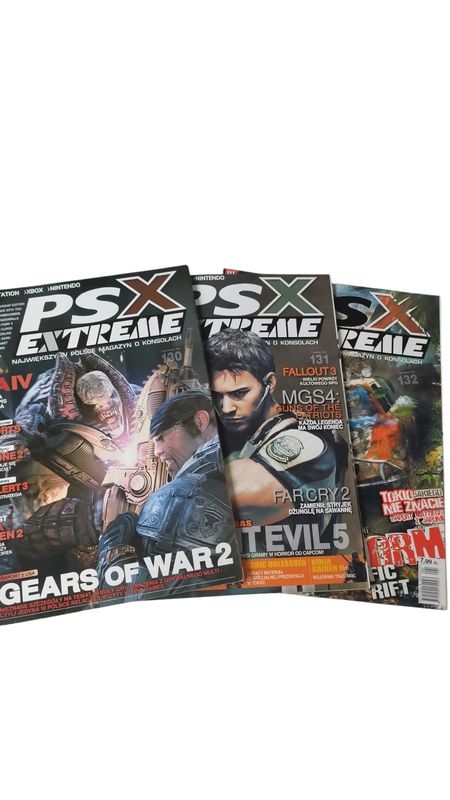 PSX Extreme, issues: 130, 131, 132/ 2008