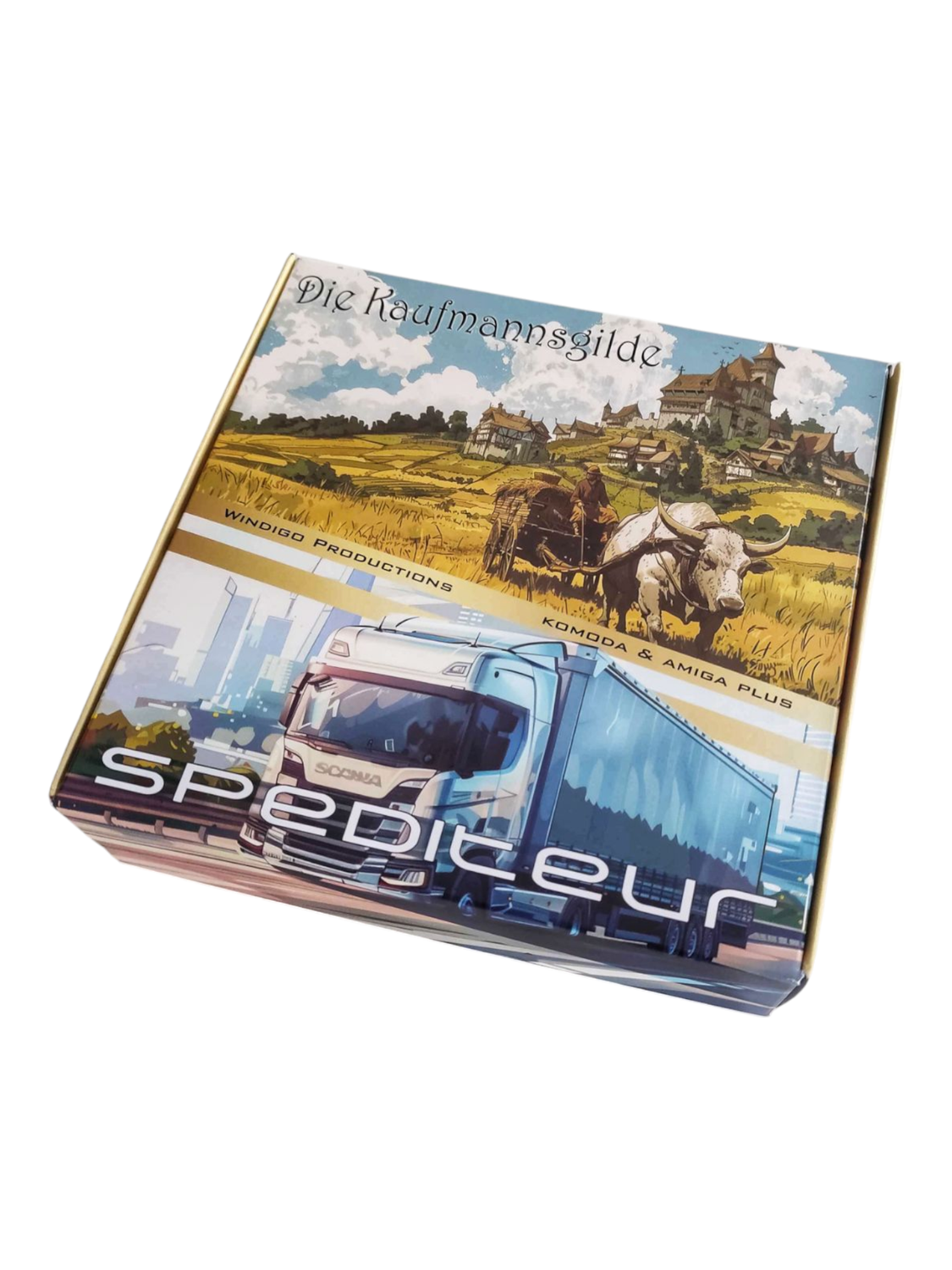 Windigo Games 1 [C64, dyskietka]: Die Kaufmannsgilde / Spediteur
