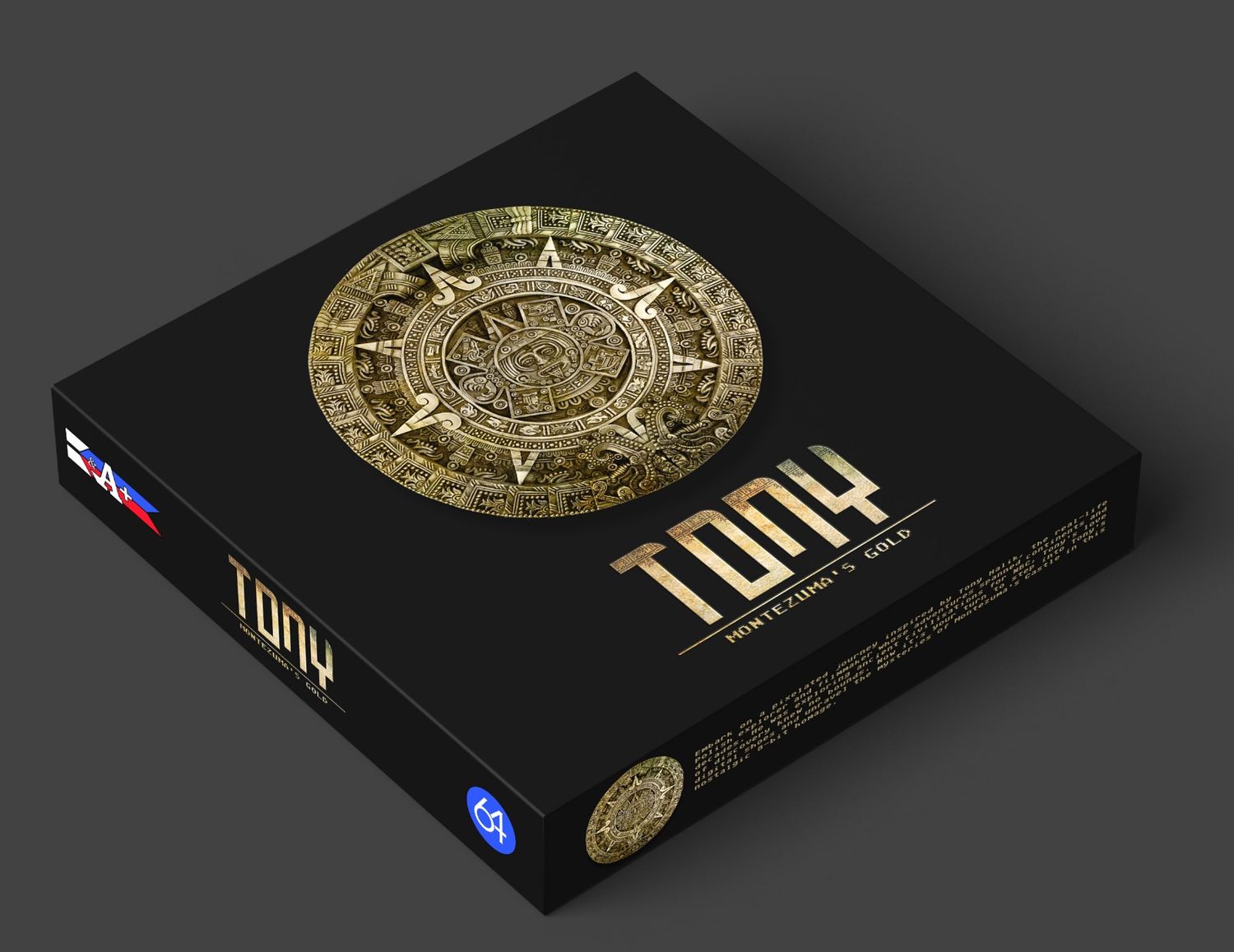 TONY–Montezuma’s Gold - color version [C64 - Floppy/Digital]