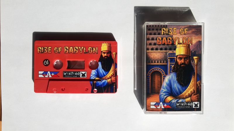 Rise of Babylon [C64, Cassette Tape]