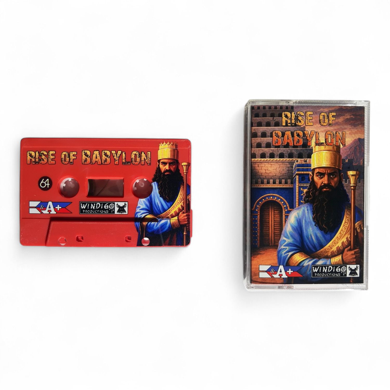 Rise of Babylon [C64, Cassette Tape]