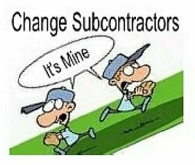Change Subcontract Vendors