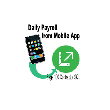 Mobile Interface - Daily Payroll