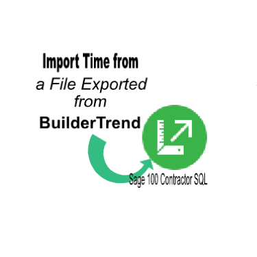 Import from a Buildertrend* exported file