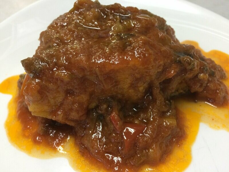 Bacallà amb samfaina
