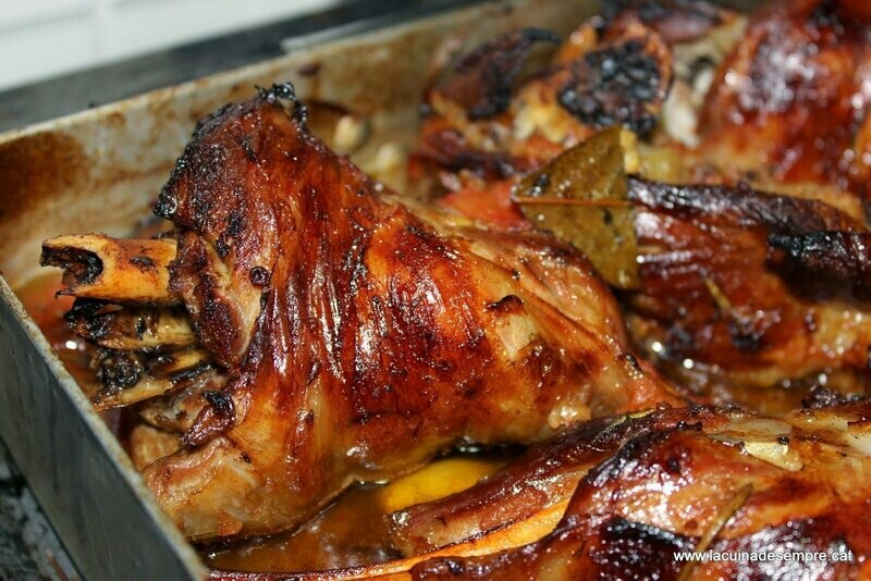 1/2 Espatlla de Xai al forn