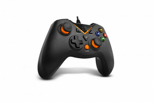 NOX NXKROMKEY mando y volante Gamepad Android,PC,Playstation 3 Analógico USB Negro NOX NXKROMKEY mando y volante Gamepad Android,PC,Playstation 3 Analógico USB Negro