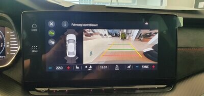 Rückfahrkamera mit dynamischen Hilfslinien für Octavia IV Rückfahrkamera mit dynamischen Hilfslinien für Octavia IV