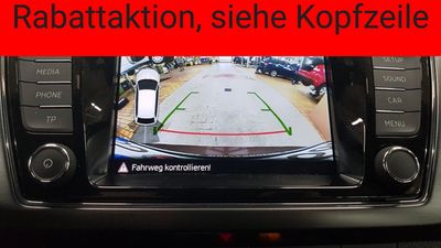 Rückfahrkameraset mit statischen Hilfslinien (Neue Tasterform) für den Fabia III, Rapid, Scala, Kamiq, Karoq (Rapid ab 25.05.2015) Rückfahrkameraset mit statischen Hilfslinien (Neue Tasterform) für den Fabia III, Rapid, Scala, Kamiq, Karoq (Rapid ab 25.05.2015)