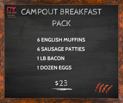 CAMPOUT BREAKFAST PACK
