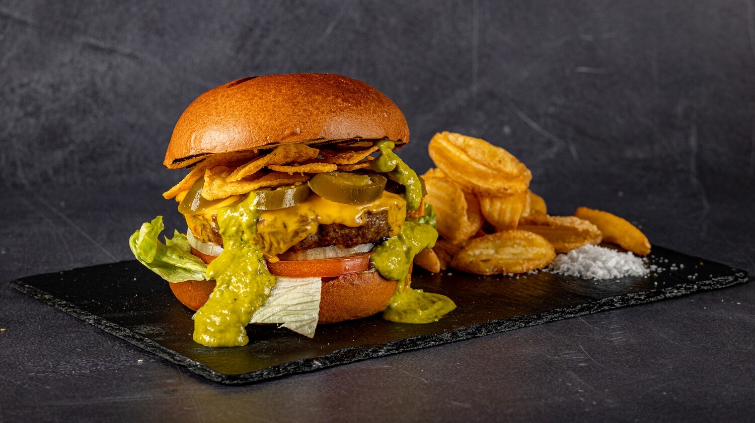 Mexican Burger με 100% Black Angus