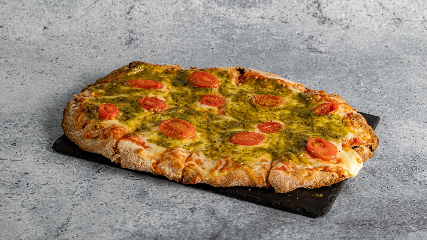 Pinsa Pesto βασιλικού