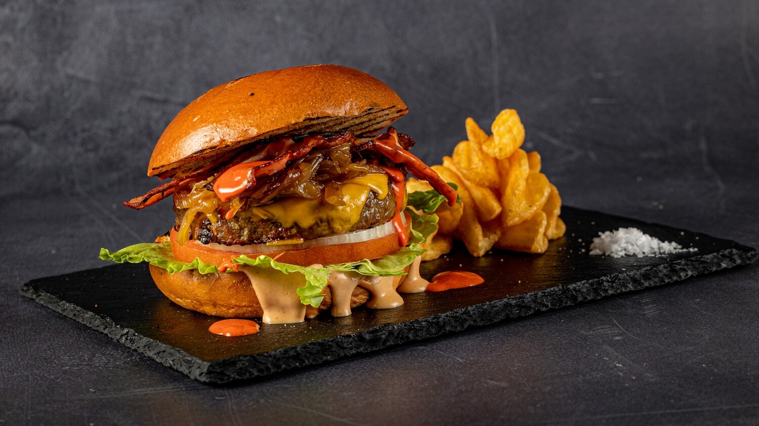 Devils 🔥 Burger με 100% Black Angus