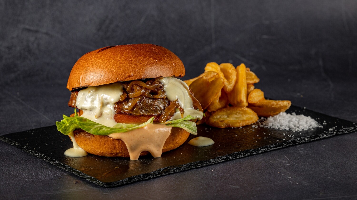 Blue Burger με 100% Black Angus