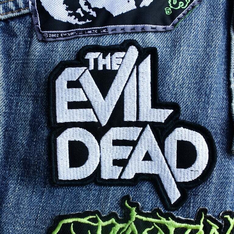 Evil Dead Logo Embroidered Patch
