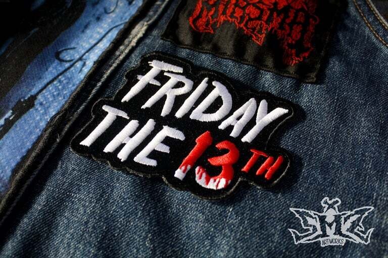 Friday The 13th Embroidered Patch