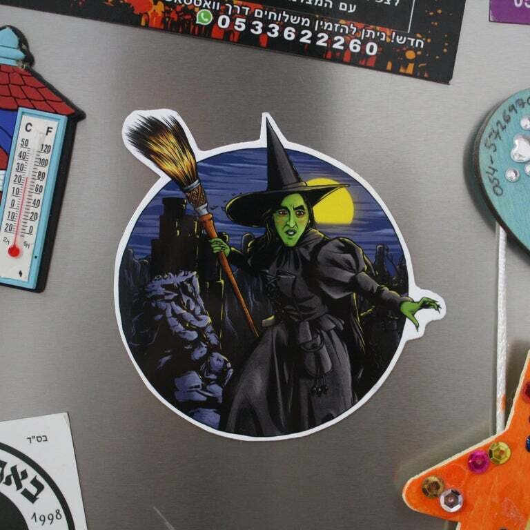 The Wicked Witch of the West Fridge Magnet