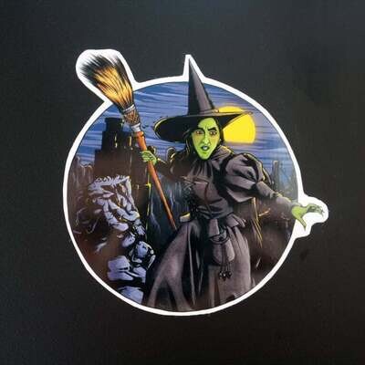 The Wicked Witch of the West Fridge Magnet
