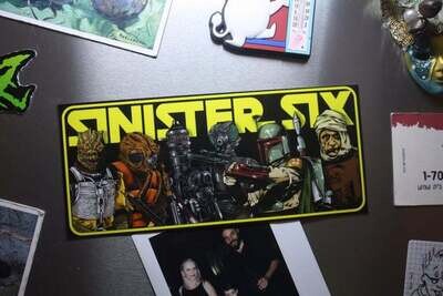 Sinister Six Bounty Hunters Fridge Magnet